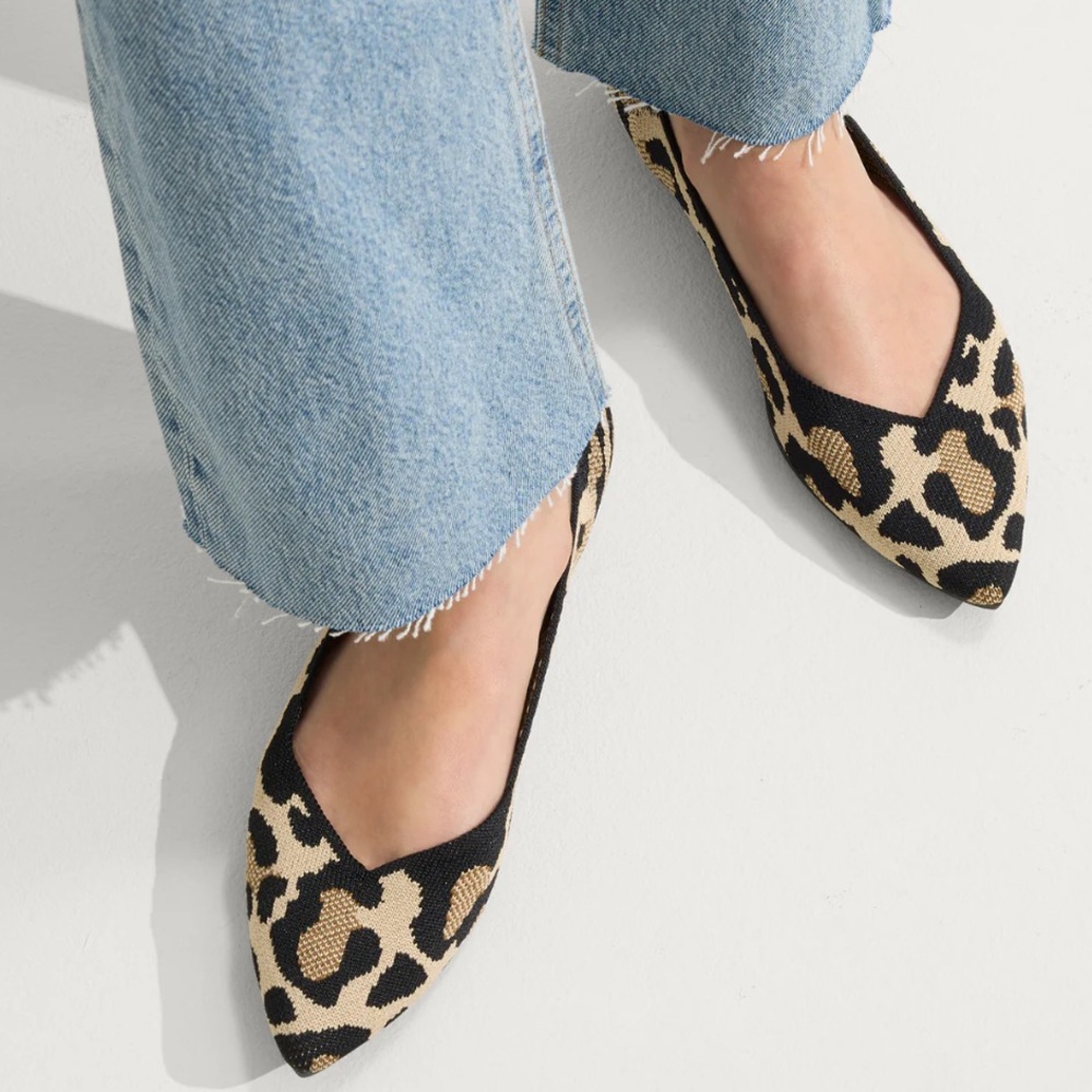 Rothy's Animal Print Loafers